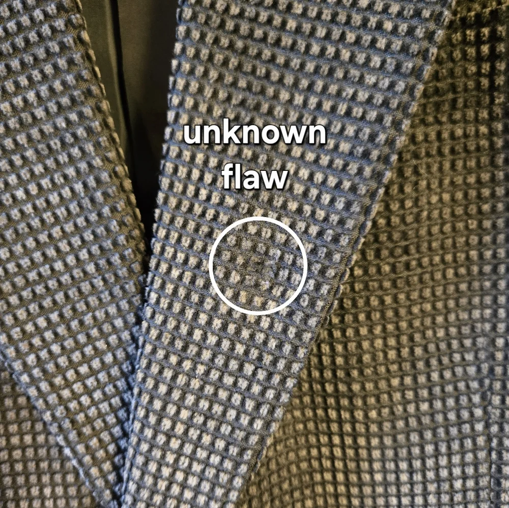 Members Only Boxy Deep Waffle Corduroy Sport Coat Jacket - Picture 13 of 13